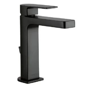 Peerless Xander Black Hi-Arc Bathroom Faucet