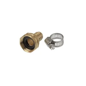 Brass 1/2″ Hose Repair Fitting- Female