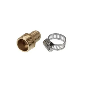 Brass 1/2″ Hose Repair Fitting- Male