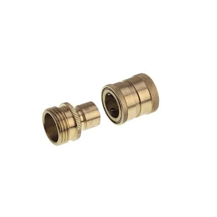 Brass Hose Quick Connect- Combo