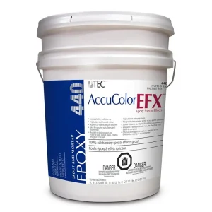 TEC 440 AccuColor EFX Epoxy Special Effects Grout Kit – Parts B&C