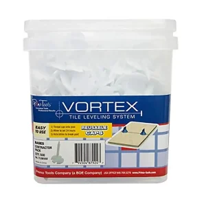 Primo Tools – Vortex Leveling System – 1/16″ Base | 1/16″ – Bucket of 550 - view 3