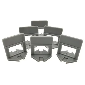 Primo Tools Lippage Eliminator II – 1/8″ Gray Base | 2,000 Piece Box of 1/8″ Gray Clips - view 2