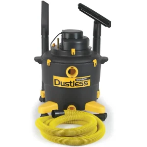 TeqVac Dustless 16-Gallon Dustless Wet Dry Vacuum