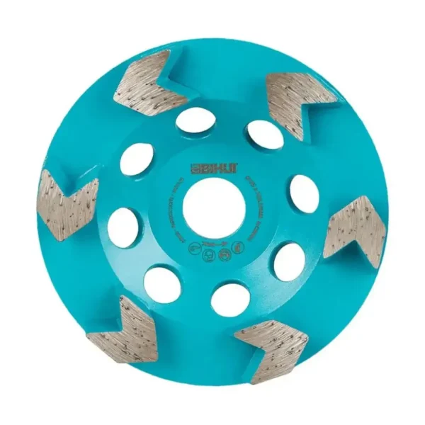 Bihui Tools Professional Arrow Cup Wheels | 5 inch