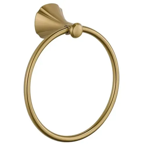 FRANKLIN BRASS 79246-CZ ADDISON TOWEL RING CHAMPAGNE BRONZE