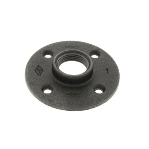 BLACK IRON FLOOR FLANGE
