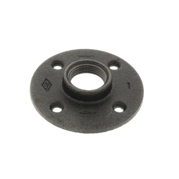 BLACK IRON FLOOR FLANGE