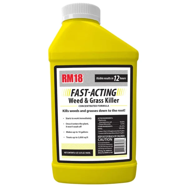 RM18™ Fast-Acting Weed & Grass Killer Herbicide
