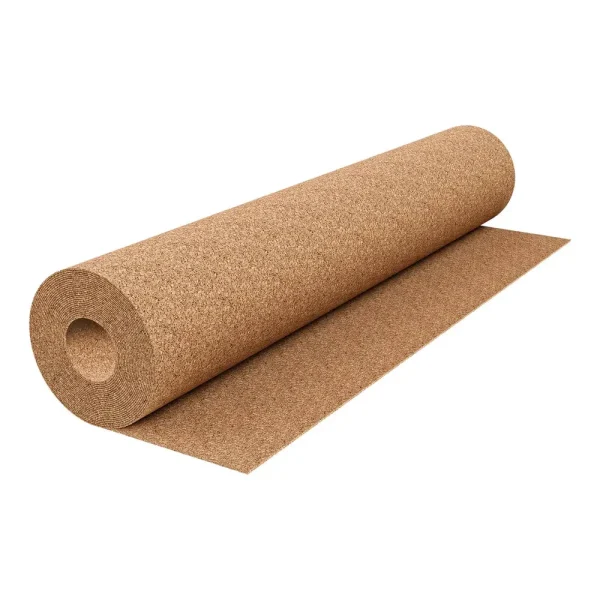 QEP Natural Cork Underlayment 6 mm Roll | 200 sq. ft. roll