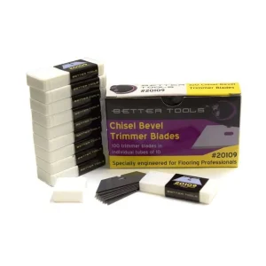 Better Tools 0.015″ Chisel Bevel Trimmer Blades