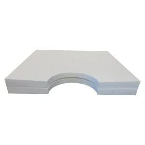 RodKat Foam Custom Shower Pan | 32″ x 60″ Center Drain Pan / Laticrete - view 2