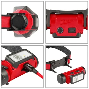 Milwaukee® REDLITHIUM™ 600 Lumen Hardhat Headlamp - view 3