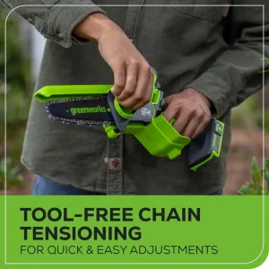 Greenworks 24V 2Ah Pruner Mini Saw Kit - view 3