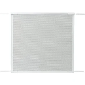 Make-2-Fit 34.5 Ft. x 24 In. Aluminum White Door Grille for 36 In. Door