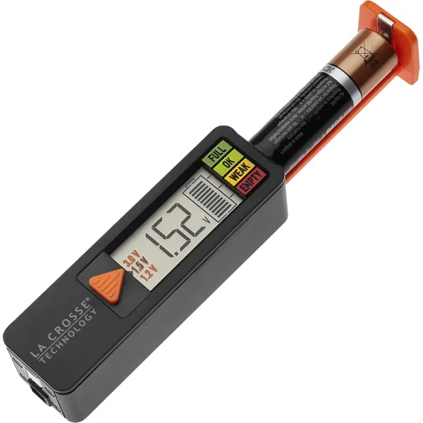 La Crosse Technology® Digital Battery Tester