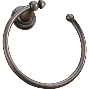 FRANKLIN BRASS 75046-RB VICTORIAN TOWEL RING VENETIAN BRONZE