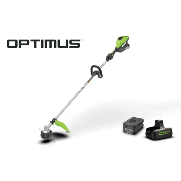 Optimus 82V 2.0 kW Top Mounted String Trimmer Kit