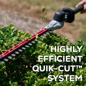 Greenworks 82V Fixed Mid-Pole Hedge Trimmer - view 2