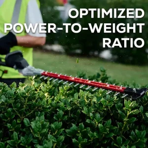 Greenworks 82V Short Pole Hedge Trimmer with 2.5 Ah Battery and Dual Port Charger - view 4