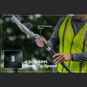 Optimus 82V Telescoping Hedge Trimmer (Tool-Only) - view 3