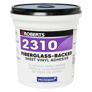 Roberts Fiberglass-Backed Sheet Vinyl Adhesive – 4 Gal. (15.14 L)