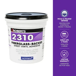 Roberts Fiberglass-Backed Sheet Vinyl Adhesive – 4 Gal. (15.14 L) - view 2