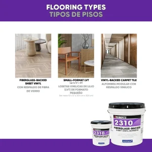 Roberts Fiberglass-Backed Sheet Vinyl Adhesive – 4 Gal. (15.14 L) - view 3