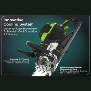 Optimus 5.0kw 28″ HOG Chainsaw Kit - view 2