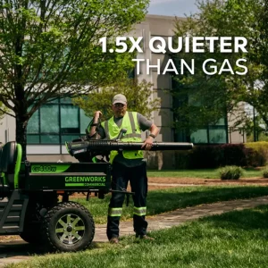 Greenworks 82V Dual Port Backpack Blower with Two 5Ah Batteries and Dual Port Charger - view 4