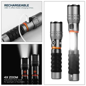 NEBO® Slyde King Flashlight and Work Light - view 3