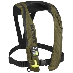 Kent Type V A/M-33 All Clear Auto/Manual Inflatable Life Jacket PFD - view 2