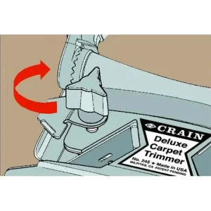 Crain Deluxe Carpet Trimmer - view 3