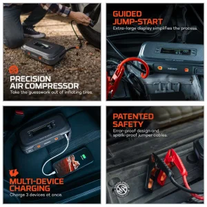 NEBO® Assist Air 2000XP Jump Starter & Air Compressor - view 3