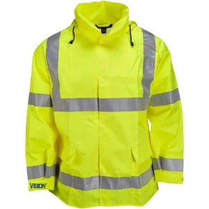 Tingley Vision™ ANSI Class 3 Hi-Vis Rain Jacket