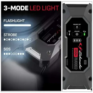 Schumacher® SL-1612 3-in-1 2000 Amp Li-Ion Jump Starter - view 3