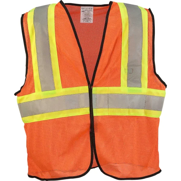 ANSI Class 2 Two-Tone Mesh Safety Vest