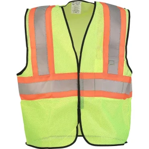 ANSI Class 2 Two-Tone Mesh Safety Vest - view 2