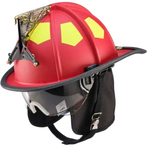Bullard® UST LW Traditional Fire Helmets with ReTrak® Visor - view 2