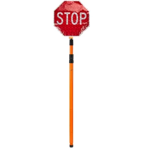 Telescopic Stop/Slow Traffic Signs - view 2