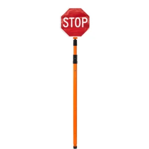 Telescopic Stop/Slow Traffic Signs - view 3