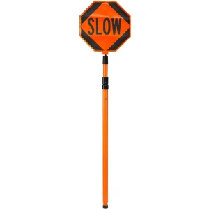 Telescopic Stop/Slow Traffic Signs - view 4