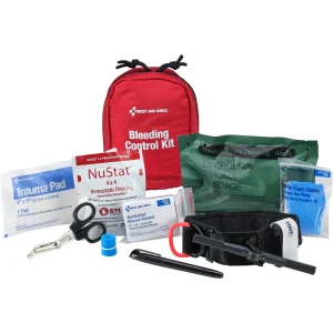 First Aid Only® Right Response Bleeding Control Kit for Limb & Torso Wounds