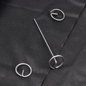 Round Top Pins - view 2