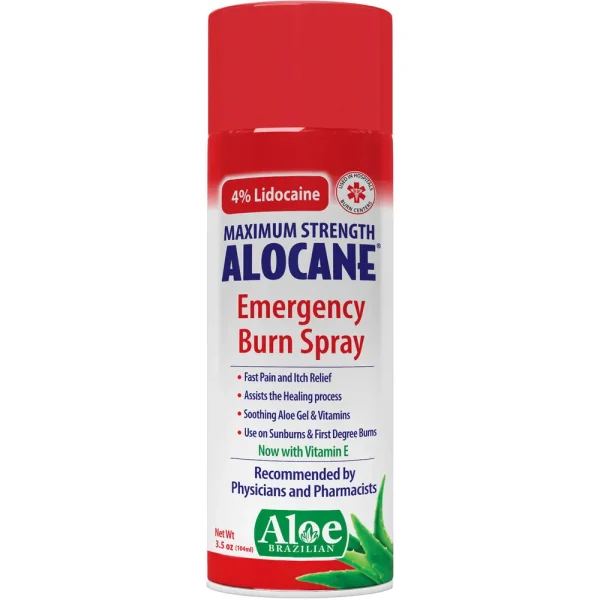 Alocane® Max Antiseptic Emergency Burn Spray