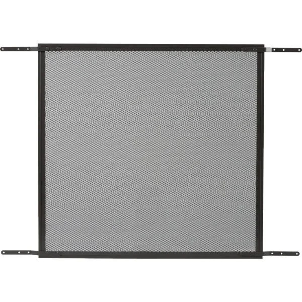 Make-2-Fit 34.5 Ft. x 24 In. Aluminum Brown Door Grille for 36 In. Door