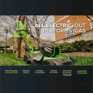 Greenworks 82V 21’’ Brushless Self-Propelled Mower Tool-Only - view 2