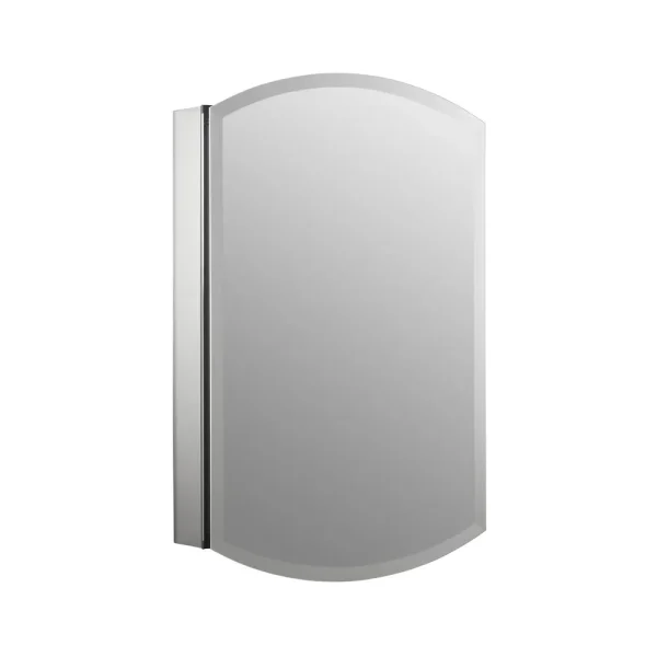 Kohler Archer Aluminum Single Door Medicine Cabinet with Beveled Edges, 20 x 31 in
