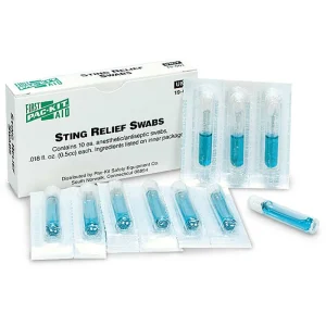 Sting Relief Swabs