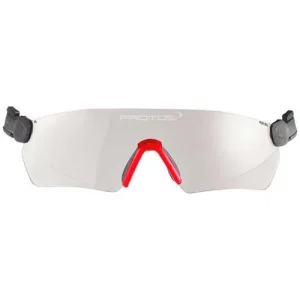Integrated Safety Glasses for Pfanner Protos Integral Helmets, Clear